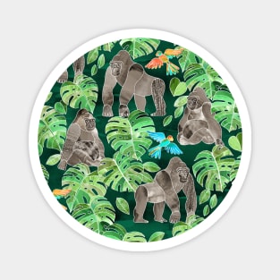 Gorillas in the Emerald Forest Magnet